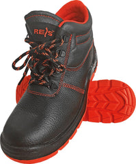 REIS YESK COWHIDE LEATHER SAFETY BOOTS WITH STEEL TOE CAP