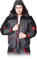 WINTERJACKE BOSTON MIT FLEECE-FUTTER UND ABNEHMBAREN ÄRMELN