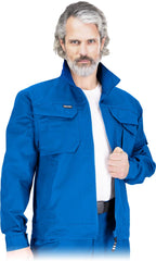 HERREN ARBEITSJACKE MIT HOHER TECHNISCHER HALTBARKEIT UND REIßVERSCHLUSS