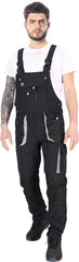 PANTALON DE TRAVAIL OGRIFOX AVEC BRETELLES ET POCHES MULTIFONCTIONS
