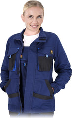 SCHUTZJACKE FÜR DAMEN AUS CANVAS UND POLYESTER OX.05.852