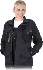 SCHUTZJACKE FÜR DAMEN AUS CANVAS UND POLYESTER OX.05.852