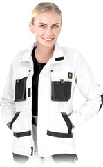 SCHUTZJACKE FÜR DAMEN AUS CANVAS UND POLYESTER OX.05.852