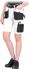 SHORT PANTALON DE TRAVAIL FEMME OGRIFOX OX.05 EN TOILE CANVAS