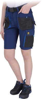 KURZE SCHUTZHOSE FÜR DAMEN AUS CANVAS UND OXFORD-POLYESTER OGRIFOX