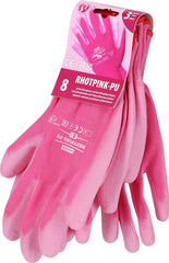 WOMEN'S POLYURETHANE COATED POLYESTER GLOVES, 3-PACK