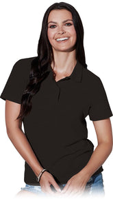 ELEGANCKA KOSZULKA POLO DAMSKA STEDMAN, 100% BAWEŁNA PIQUE