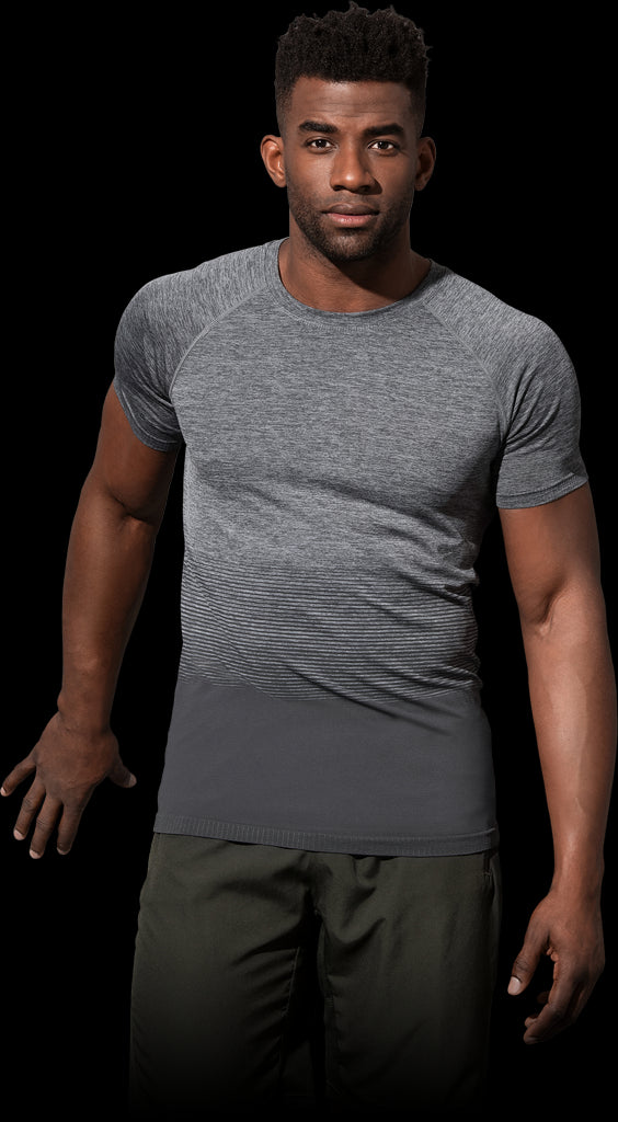 TECHNICZNY T-SHIRT MĘSKI ST8810 Z NYLONU I POLIESTRU