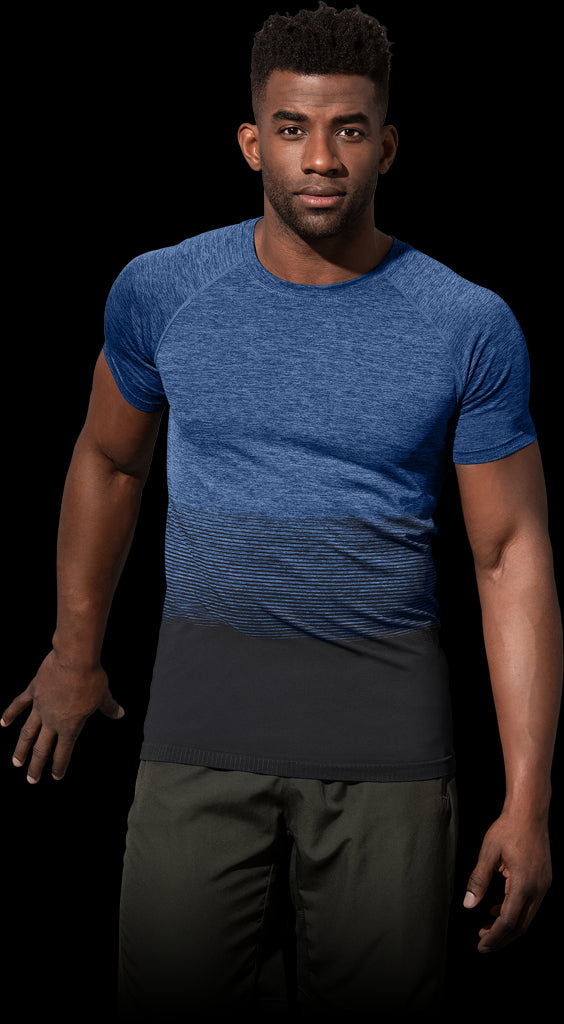 TECHNICZNY T-SHIRT MĘSKI ST8810 Z NYLONU I POLIESTRU