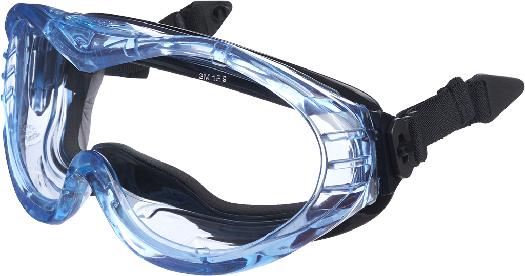 3M FAHRENHEIT PROTECTIVE GOGGLES WITH ANTI-FOG COATING AND NEOPRENE STRAP