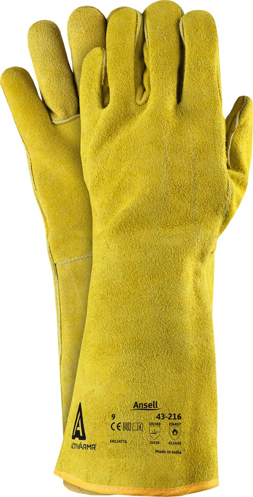 CAŁOSKÓRZANE RĘKAWICE OCHRONNE WORKGUARD™ 43-216 DO SPAWANIA