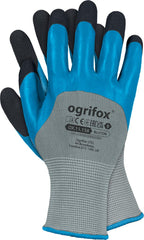 OGRIFOX BLUE FOAM COATED PROTECTIVE GLOVES FOR CONSTRUCTION AND TRANSPORT