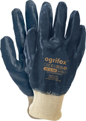RĘKAWICE NITRYLOWE OCHRONNE OGRIFOX, MODELOX.12.150, DLA MECHANIKÓW