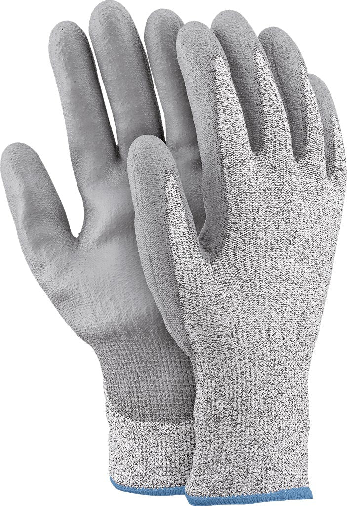 HIGH DURABILITY HDPE YARN GLOVES WITH POLYURETHANE COATING