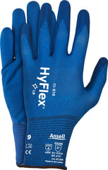 RĘKAWICE HYFLEX® 11-818, POWLEKANE NITRYLEM, WZMOCNIONE DLA MECHANIKÓW