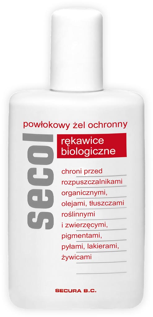 HYDROFILOWE ŻELE OCHRONNE SECOL - ODPORNOŚĆ NA CHEMIKALIA