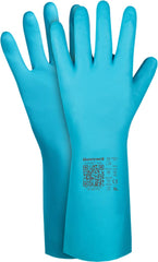 RĘKAWICE OCHRONNE HONEYWELL FLEXTRIL NITRYLOWE Z WYŚCIÓŁKĄ BAWEŁNIANĄ