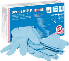 NITRYLOWE RĘKAWICE OCHRONNE DERMATRILL 743 DO LABORATORIÓW I PRZEMYSŁU
