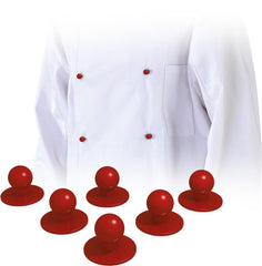 GUZIKI DO BLUZY KUCHARSKIEJ CHEF'S KITCHEN - 10 SZT., RÓŻNE KOLORY