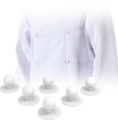 GUZIKI DO BLUZY KUCHARSKIEJ CHEF'S KITCHEN - 10 SZT., RÓŻNE KOLORY