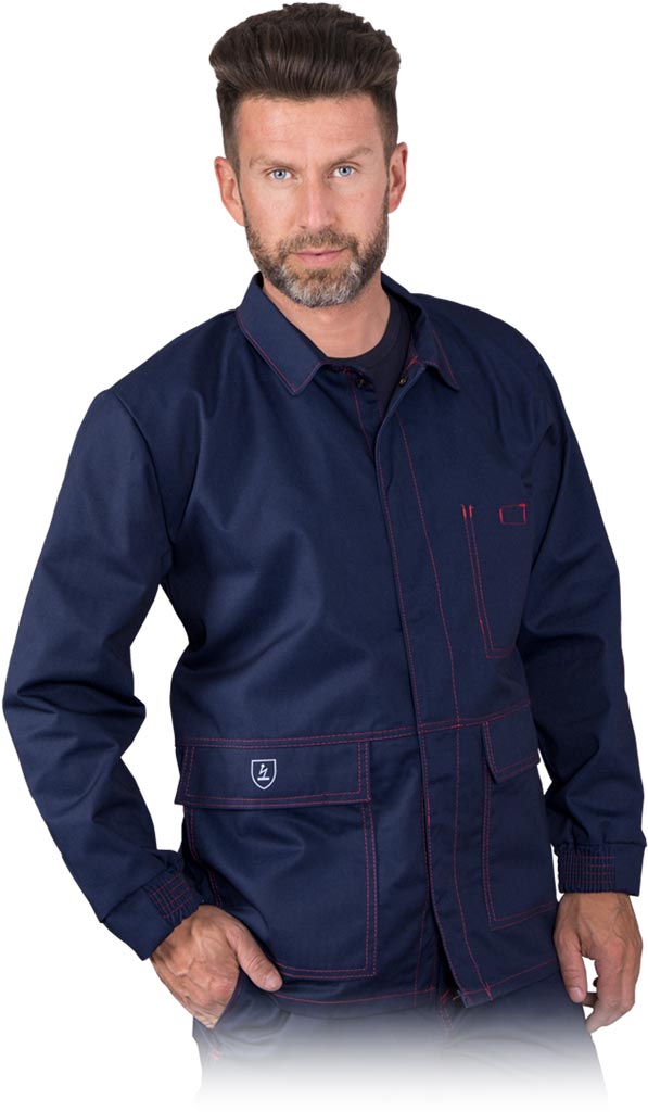 ANTI-STATIC WORK SWEATSHIRT IN POLYESTER AND COTTON BLEND
