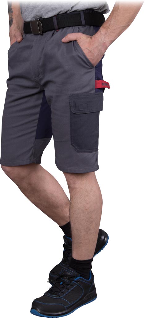 KRÓTKIE SPODNIE OCHRONNE BOMER Z WSTAWKAMI SPANDEX