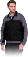 MEN'S COTTON SAFETY WORKWEAR BLOUSE WITH MULTIPLE POCKETS