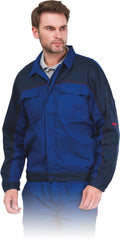 MEN'S COTTON SAFETY WORKWEAR BLOUSE WITH MULTIPLE POCKETS