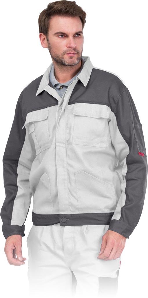 MEN'S COTTON SAFETY WORKWEAR BLOUSE WITH MULTIPLE POCKETS