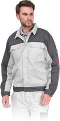 MEN'S COTTON SAFETY WORKWEAR BLOUSE WITH MULTIPLE POCKETS