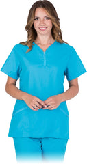 WOMEN'S CANZONA SHORT SLEEVE WORK PROTECTIVE BLOUSE