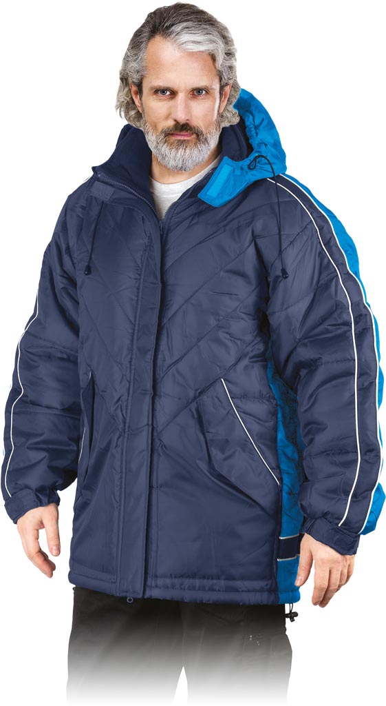 SCHUTZJACKE MIT FLEECE-ISOLIERUNG UND REFLEKTOREN