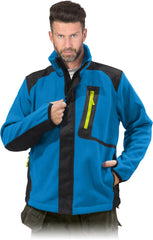 COLORADO MEN'S WINDPROOF FLEECE JACKET WITH REFLECTIVE ELEMENTS