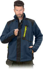 COLORADO MEN'S WINDPROOF FLEECE JACKET WITH REFLECTIVE ELEMENTS