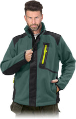 COLORADO MEN'S WINDPROOF FLEECE JACKET WITH REFLECTIVE ELEMENTS