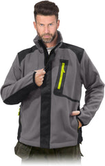 COLORADO MEN'S WINDPROOF FLEECE JACKET WITH REFLECTIVE ELEMENTS