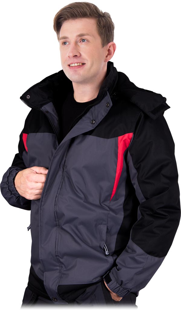 VESTE HOMME CHAUDE AVEC CAPUCHE POLAIRE PROTECTRICE