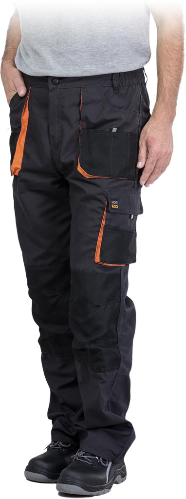 PANTALON DE PROTECTION ROBUSTE EN POLYESTER ET COTON POUR HOMMES