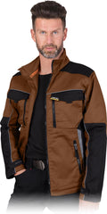 HARVER MULTI-POCKET WORK JACKET WITH REFLECTIVE SAFETY FEATURES