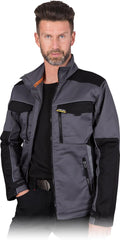 HARVER MULTI-POCKET WORK JACKET WITH REFLECTIVE SAFETY FEATURES