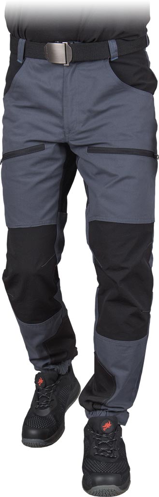 PANTALON DE TRAVAIL HOBBER POUR HOMME AVEC RENFORTS ET INSERTS ÉLASTIQUES