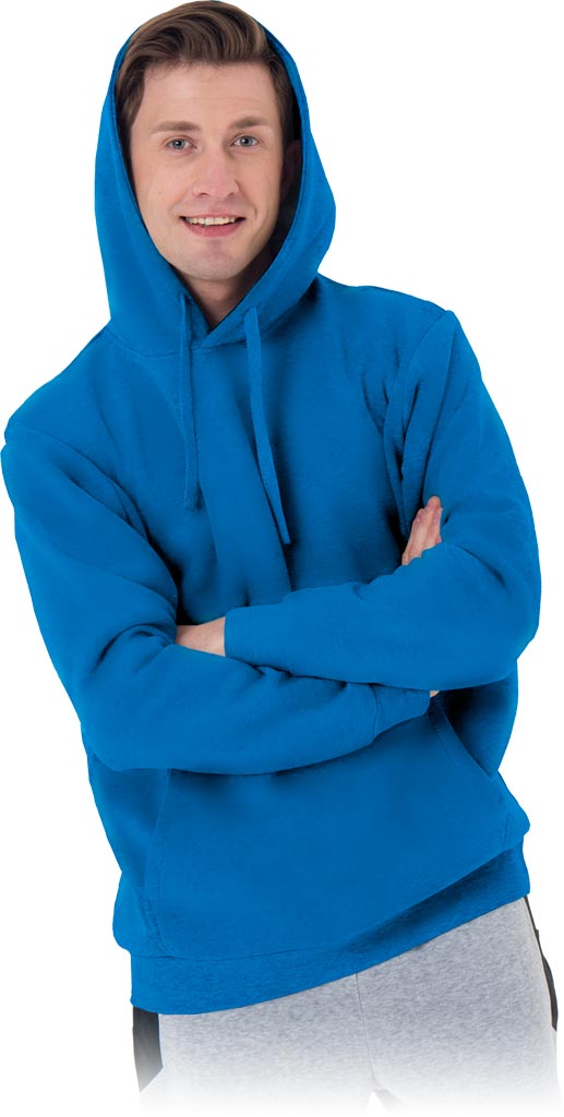 MEN'S DURABLE POLYESTER HOODED SWEATSHIRT WITH POCKET, ISO 13688 CERTIFIED