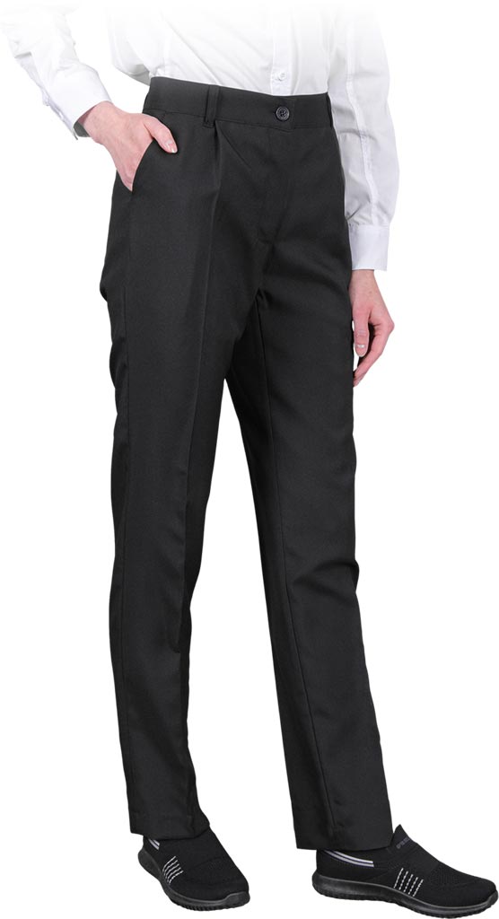 PANTALON ÉLÉGANT FEMME EN POLYESTER, CERTIFIÉ OEKO-TEX®