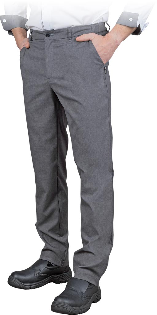PANTALON DE PROTECTION HOMME EN POLYESTER, VISCOSE ET ÉLASTHANNE