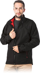 KURTKA SOFTSHELL MĘSKA OCHRONNA – WODOODPORNA I WINDPROOF