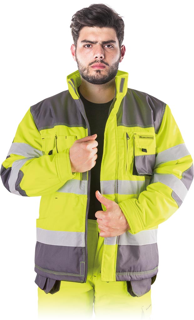 KURTKA OCIEPLANA FORMEN Z WZMOCNIENIAMI I CERFIKATEM OEKO-TEX®
