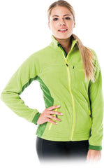 WOMEN'S ALL-SEASON FLEECE JACKET WITH SECURE ZIP POCKETS