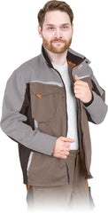 NEW AGE MEN'S CANVAS JACKET WITH CORDURA REINFORCEMENTS