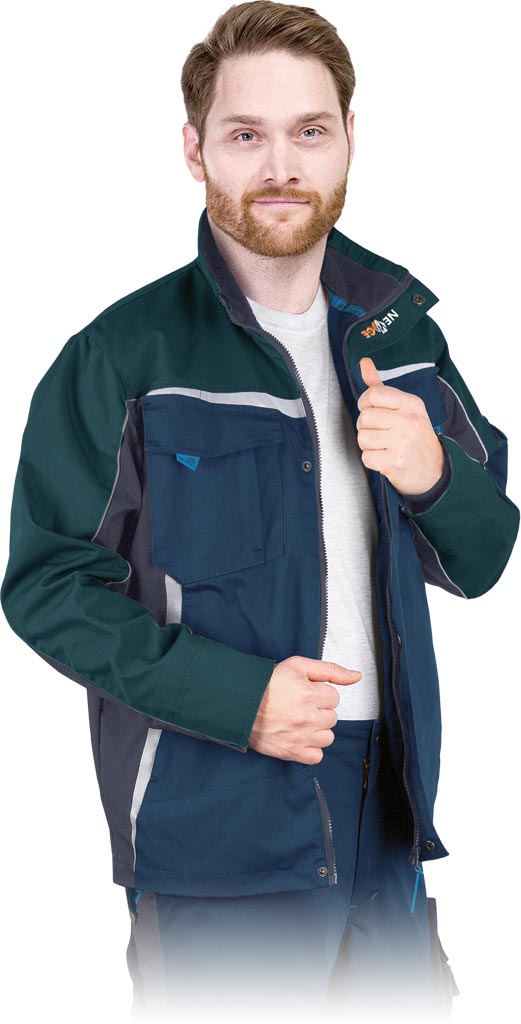 NEW AGE MEN'S CANVAS JACKET WITH CORDURA REINFORCEMENTS