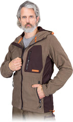 ISOLIERTE FLEECEJACKE MIT KAPUZE FÜR HERREN